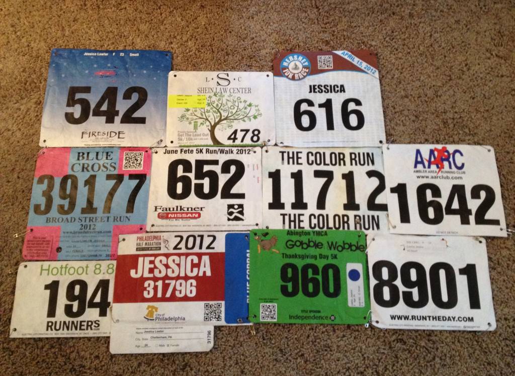 Jessica's 2012 Races