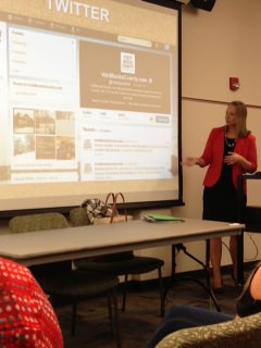 Speaking to Temple PRSSA about Tourism PR and social media