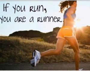 If you run, you are a runner