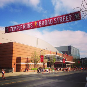 Broad Street Run at Temple University