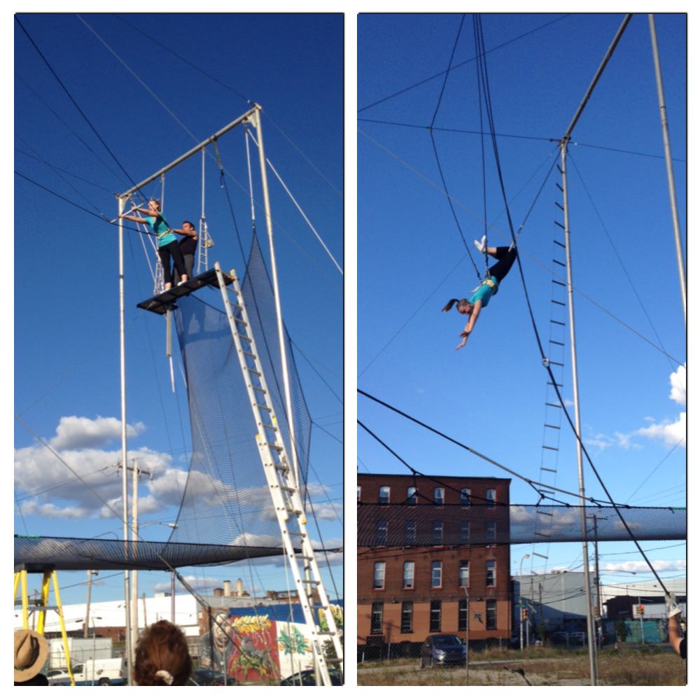 Trapeze Lessons at Fly School Circus Arts in Philadelphia