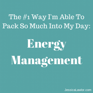 energy management- Jessica Lawlor