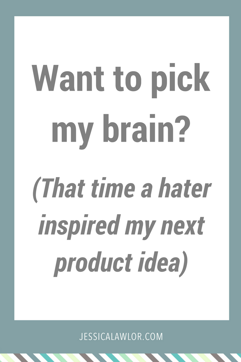 Want to pick my brain? Now's your chance to get your questions about freelancing, side hustles and starting a business answered.