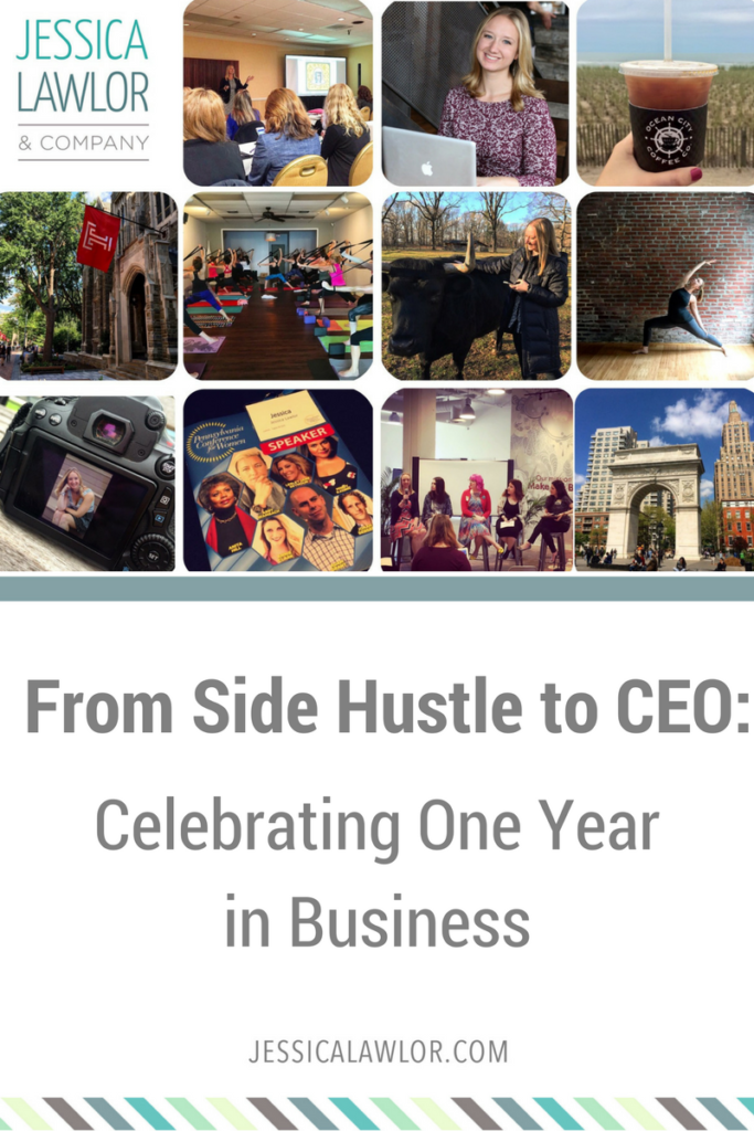 A year ago, I took a giant leap into the unknown when I quit my 9-5 job to turn my side hustle into a business. Read on for an in-depth look at how it went.