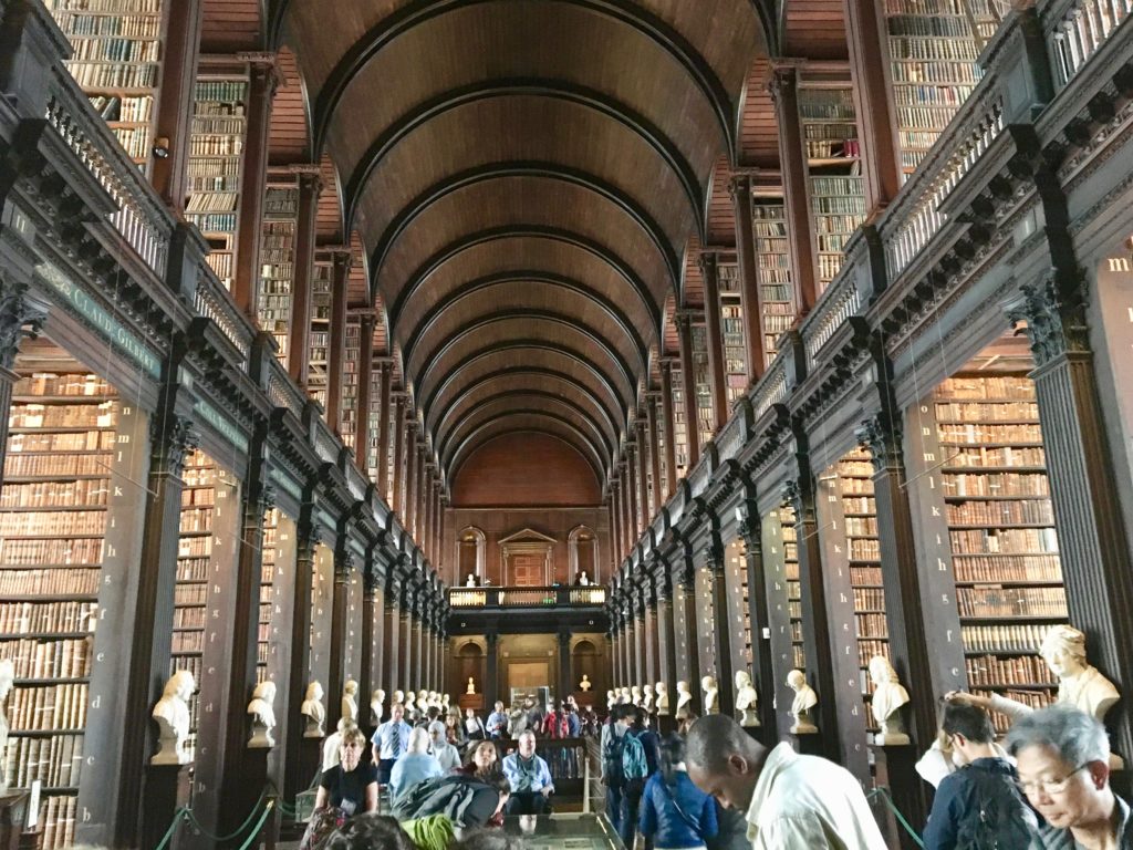 The Long Room at Trinity College -- Ireland Travel Guide