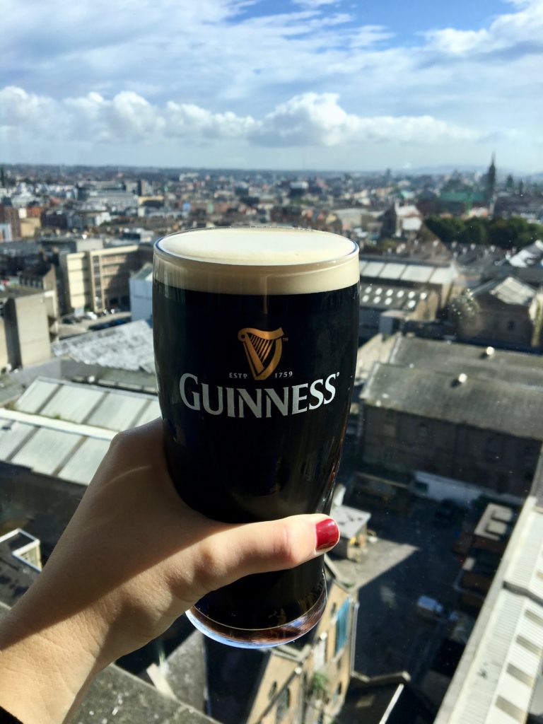 Take in the views at the Guinness Storehouse-- 5 must-have experiences when visiting Ireland