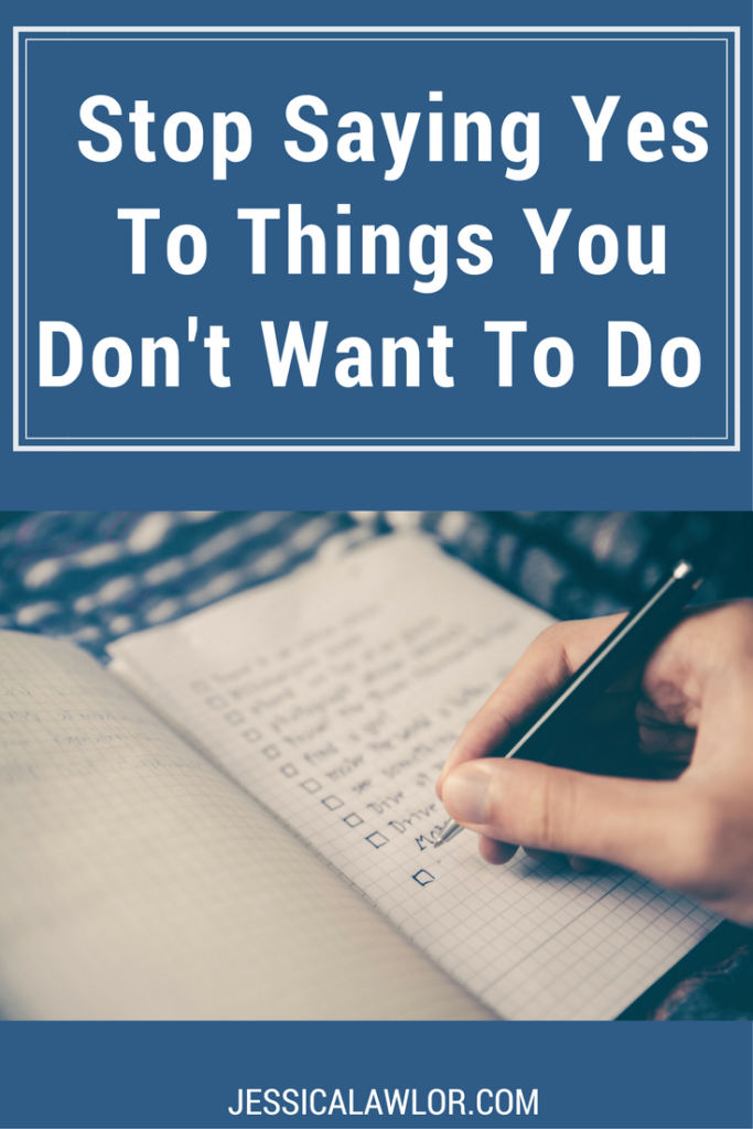 Are you guilty of saying yes to things you don't want to do? Me too. However, I'm learning to say no, and here's how it's benefitting my business and life.