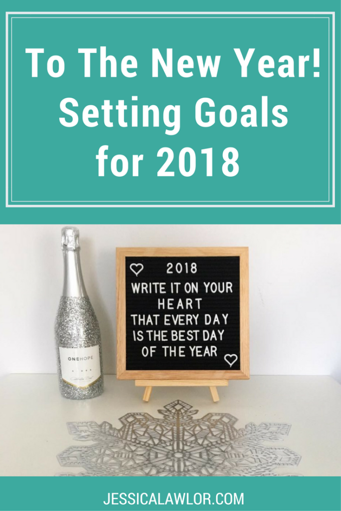 For years, I've been back and forth on my stance on new year's resolutions. This year though, I felt a pull to set some big goals. Here are my blog, business and personal goals for 2018.