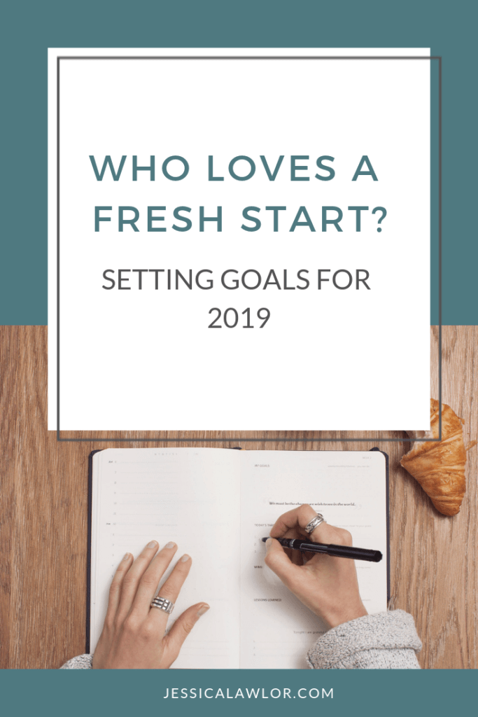 The start of a new year is a fantastic opportunity to re-evaluate, check in and prioritize for the coming year. Let's talk about setting goals for 2019. 