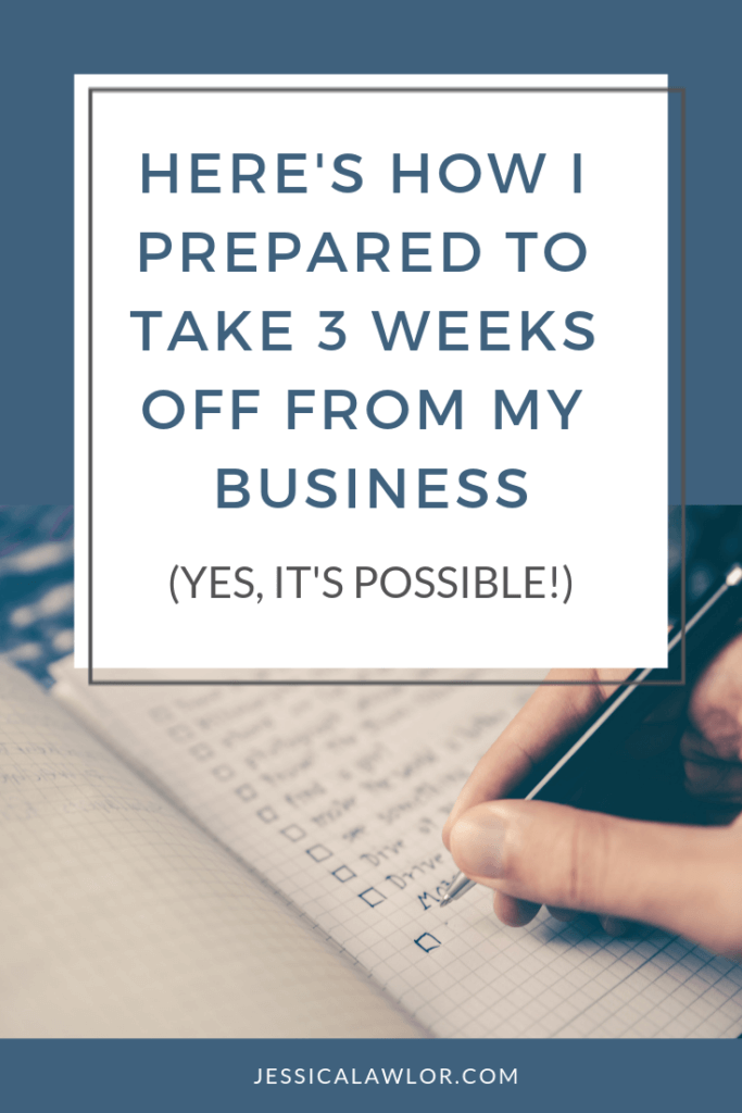 Can business owners really take time off? Yes, but it requires some planning! Here's how to prepare to take time off from your business